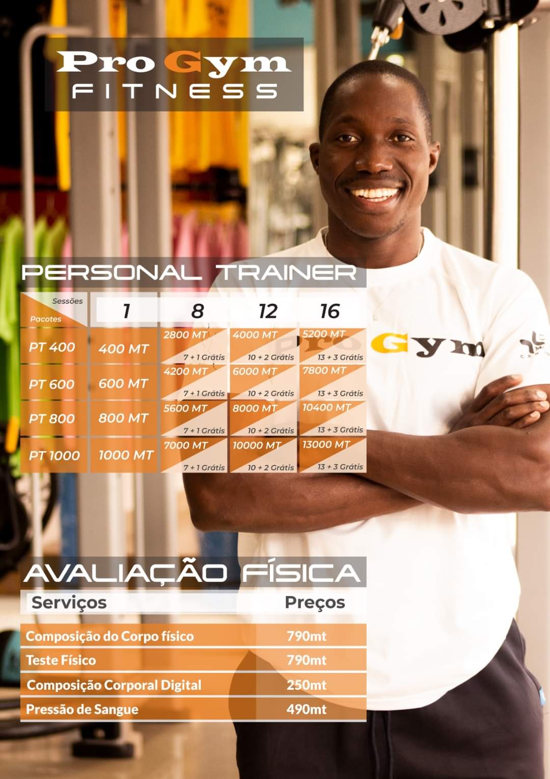 Planos de Personal Trainer Pro Gym